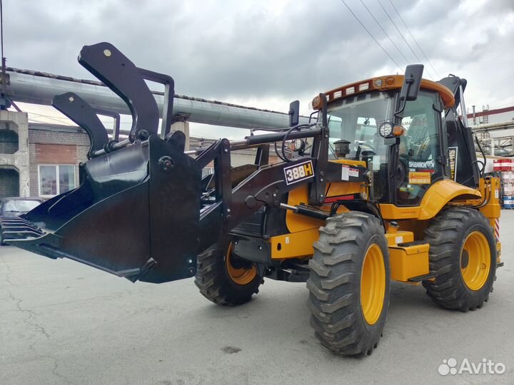 Экскаватор-погрузчик Shanmon 388H, 2024