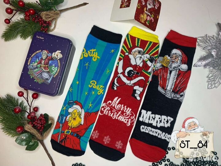Носки новогодние опт