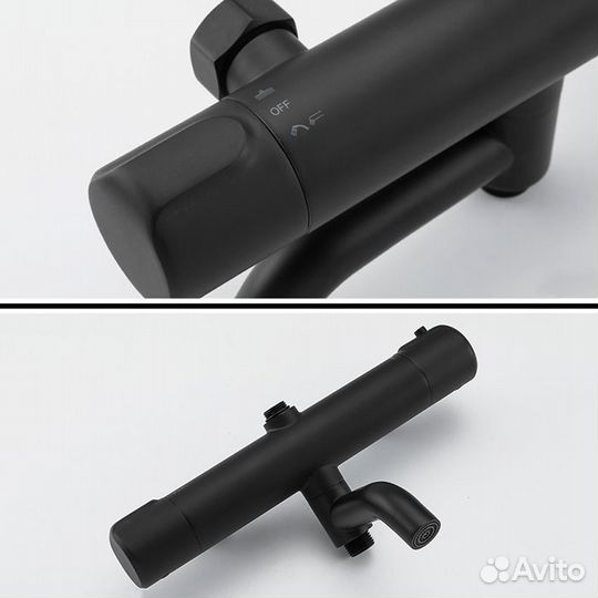 Душевая система G2490-6 Gappo термостат с тропичес