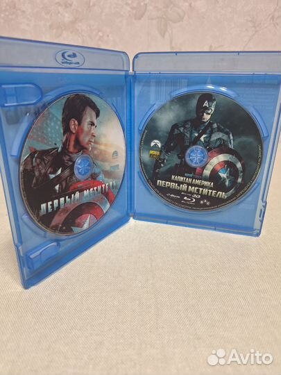 Blu Ray Первый мститель (Marvel)