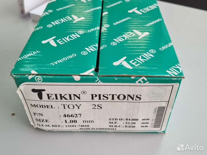 Поршень двигателя без колец