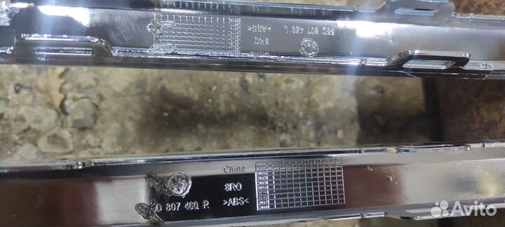 Молдинг заднего бампера volkswagen Passat NMS