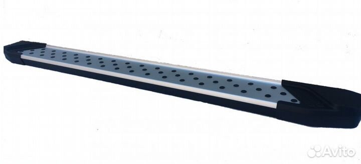 Пороги-подножки Hyundai Santa Fe 2018-2021 Bmw-Sty