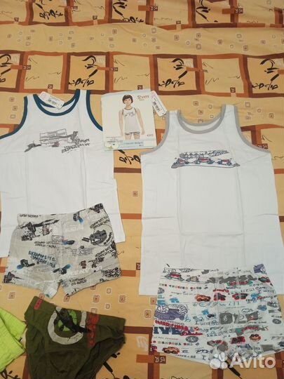 Трусы и наборы для мальчиков