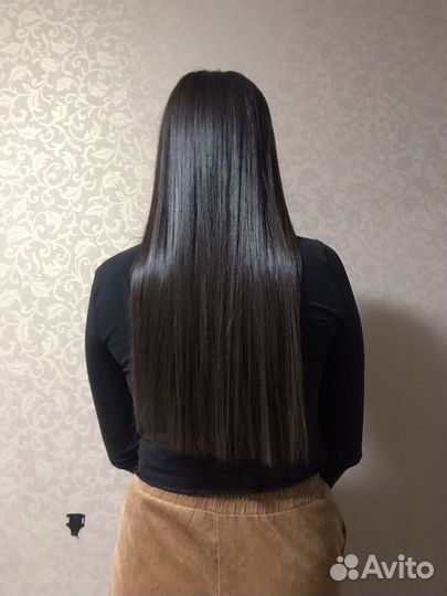 Кератиновое выпрямление волос