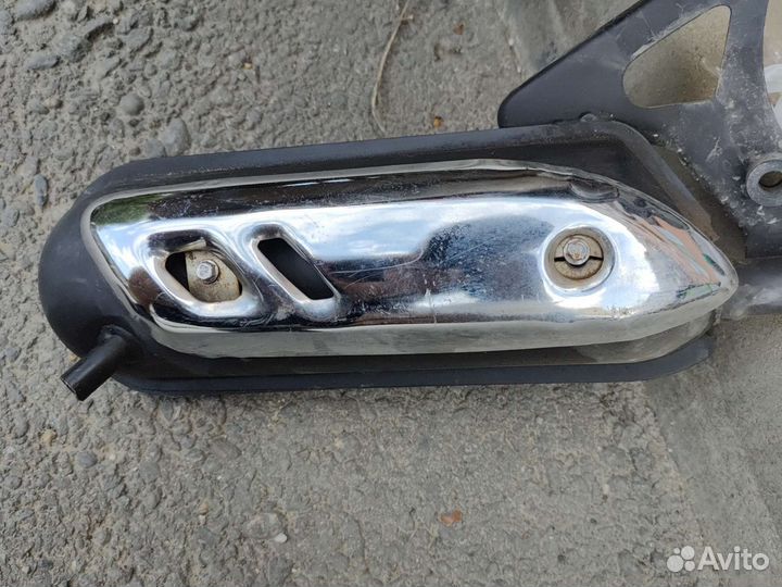 Yamaha jog 3kj глушитель