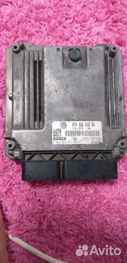 Блок управления двигателем volkswagen touareg