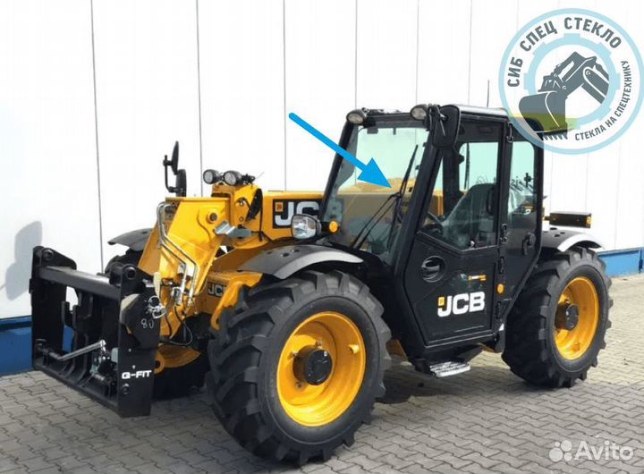 Стекло люка на Jcb 527-58