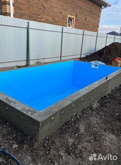 Бассейн для дачи 8м*3м*1,5м