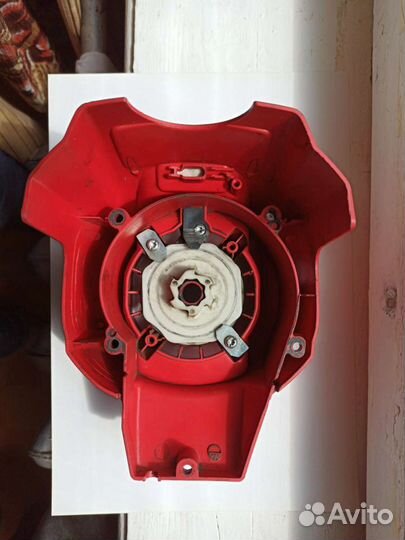 Корпус со стартером, крышка на карбюратор с фильтр