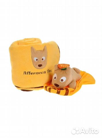 Плед с подушкой 74*160 см