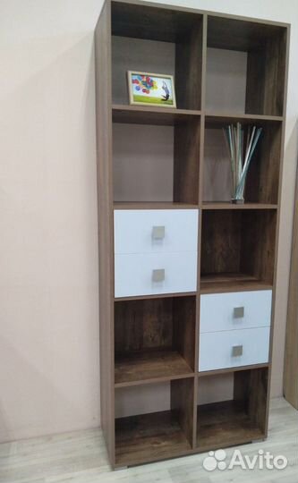 Стеллаж / Стеллаж с ящиками/ Стеллаж в детскую