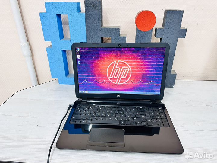 Быстрый Нoутбук HP 4 ядра + 4gb ssd