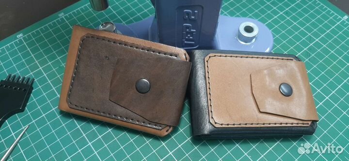 Мужской кошелёк из натуральной кожи