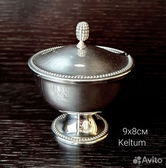 Сахарница молочник на подносе