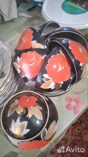 Чайный сервиз Дулево на 6 персона 3 вида