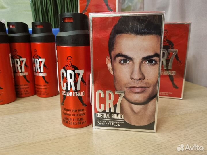 Комплект cristiano ronaldo CR7 100ml + Спрей 150ml