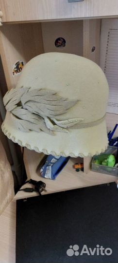 Шляпа фетровая женская