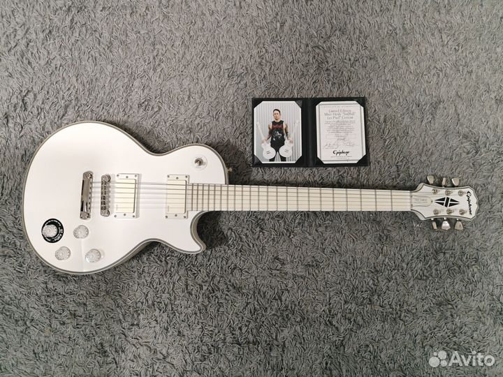 Epiphone Matt Heafy LP Custom Snofall Limitеd