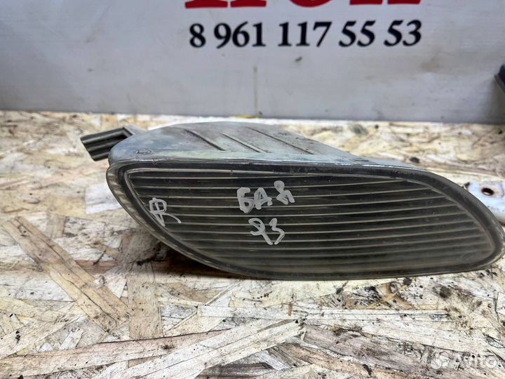 Противотуманная птф правая фара byd f3 bud бад ф3