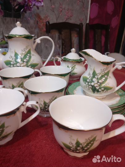 Сервиз чайный фарфоровый Lefan England collection
