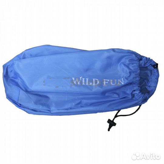 Коврик самонадувной 65*180 см синий