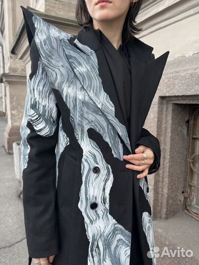 Длинный жакет - Северная река-M