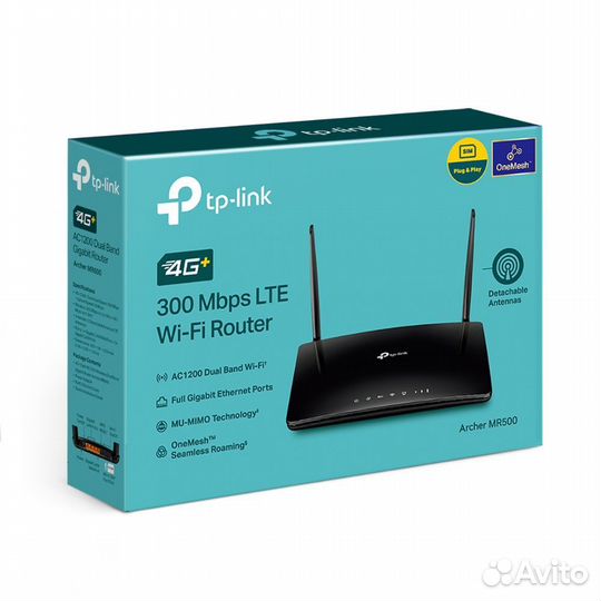 Роутер TP-link Archer MR500 со слотом для сим-карт