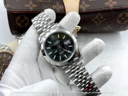 Rolex DateJust 41 мм зеленые