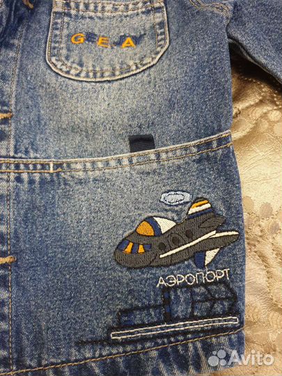 Куртка джинсовая детская