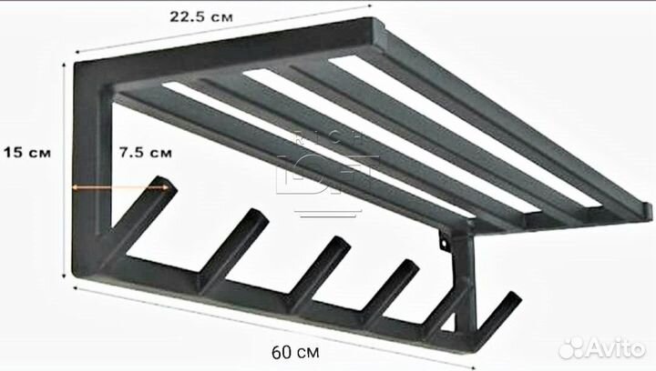 Вешалка настенная