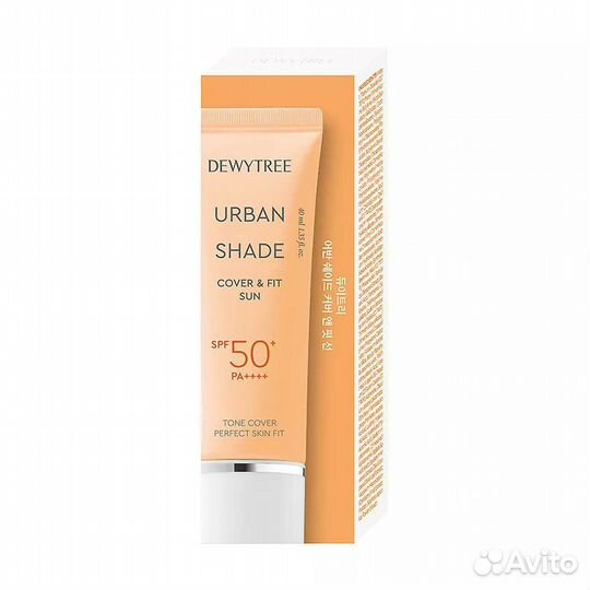 Dewytree Крем для лица тонирующий SPF50