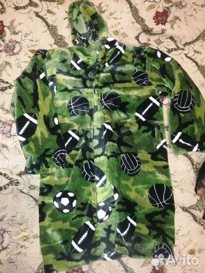 Детский махровый халат 128