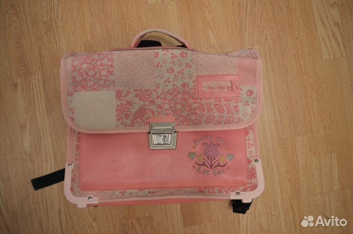 Розовый ранец портфель рюкзак /школы LycSac Греция