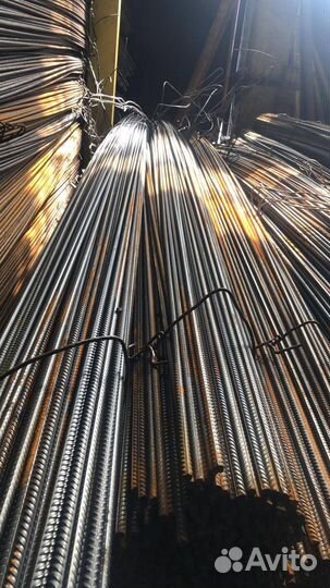 Арматура А3 рифленая 10 мм, Марка 35гс, мотки