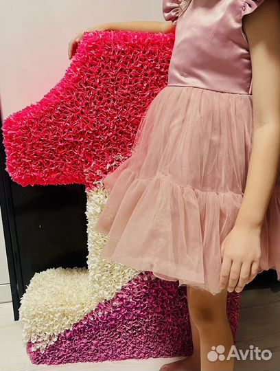 Цифра 1 на годик 82 см