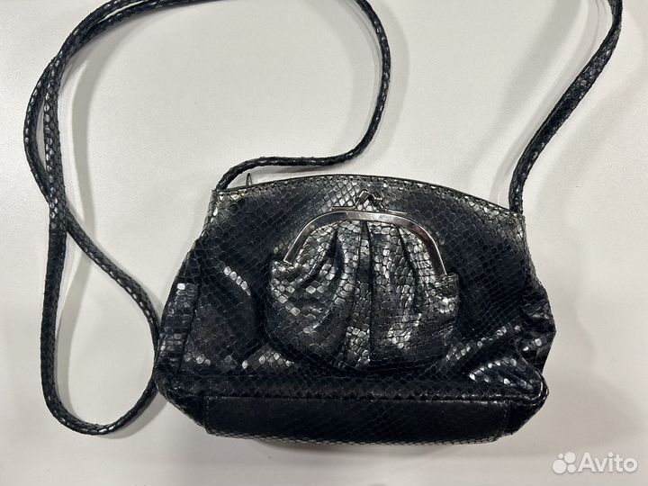 Сумка мини микро Gillian змея винтаж y2k