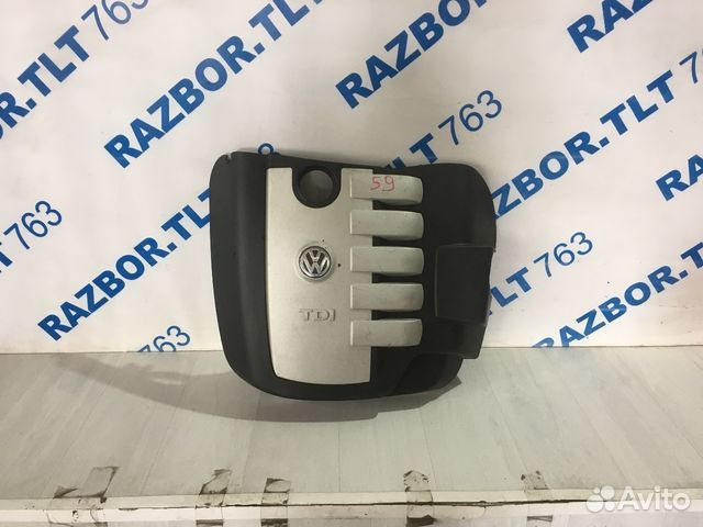 Накладка двигателя volkswagen touareg I рест. 2.5