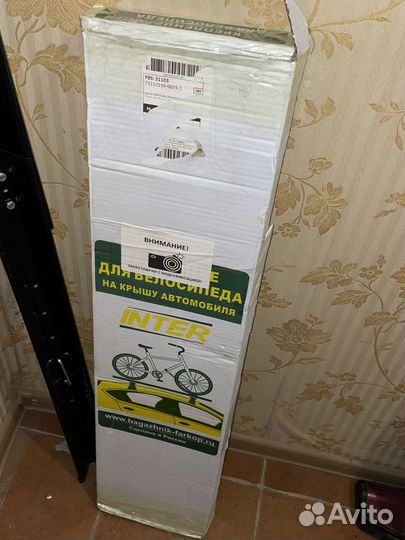 Inter Велобагажник на автомобиль