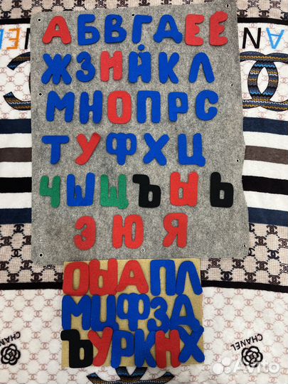 Развивающая игра из фетра