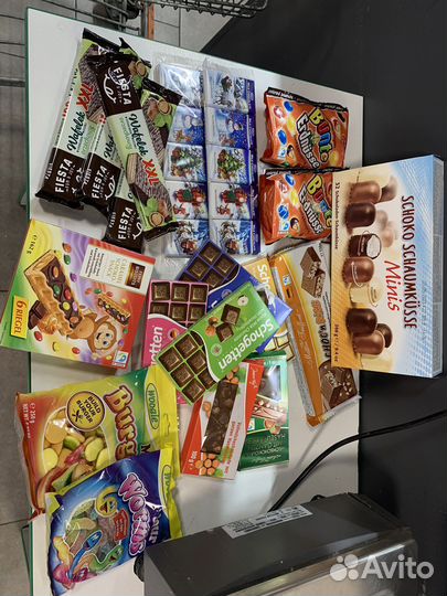 Конфеты шоколад сладости немецкие польские