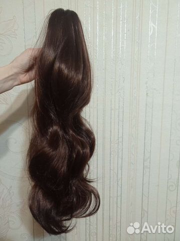 Хвост-шиньон на крабике