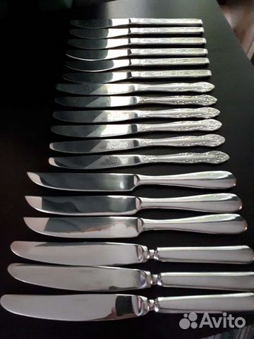 Ножи для сервировки стола 6 шт