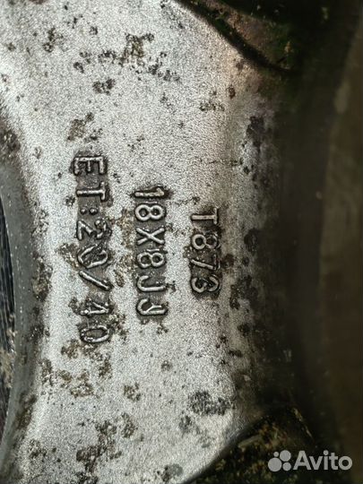 Литье R18 на летней резине