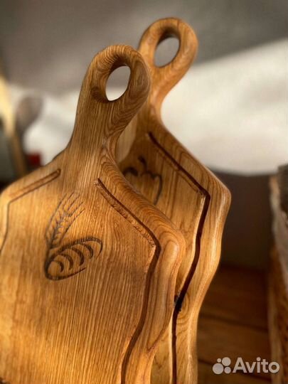 Доска разделочная проварена в масле или набор