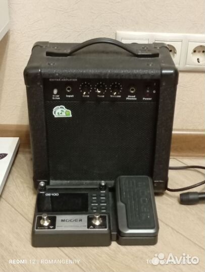 Гитарный усилитель и процессор Mooer GE100