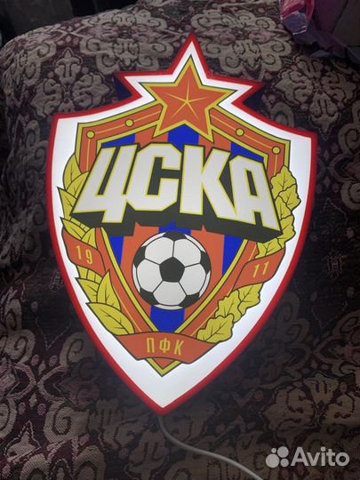 Светильник светодиодный пфк цска 33*21 см