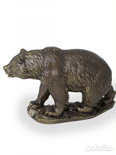 Статуэтка декор для интерьера Бурый медведь