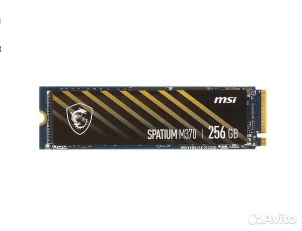 SSD MSI 256GB NVMe M.2 M370 3D nand