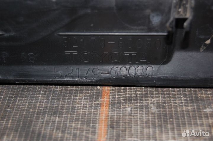 Накладка бампера - Toyota Land Cruiser Prado 150